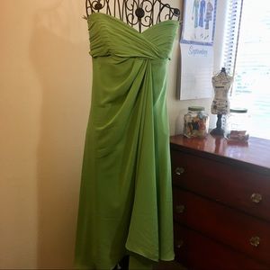 David’s Bridal Size 16 Green Dress
